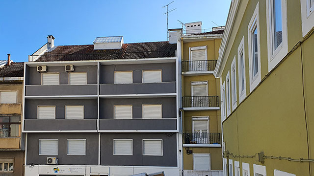 Photo of the No.37 facade, Lisbon, Portugal