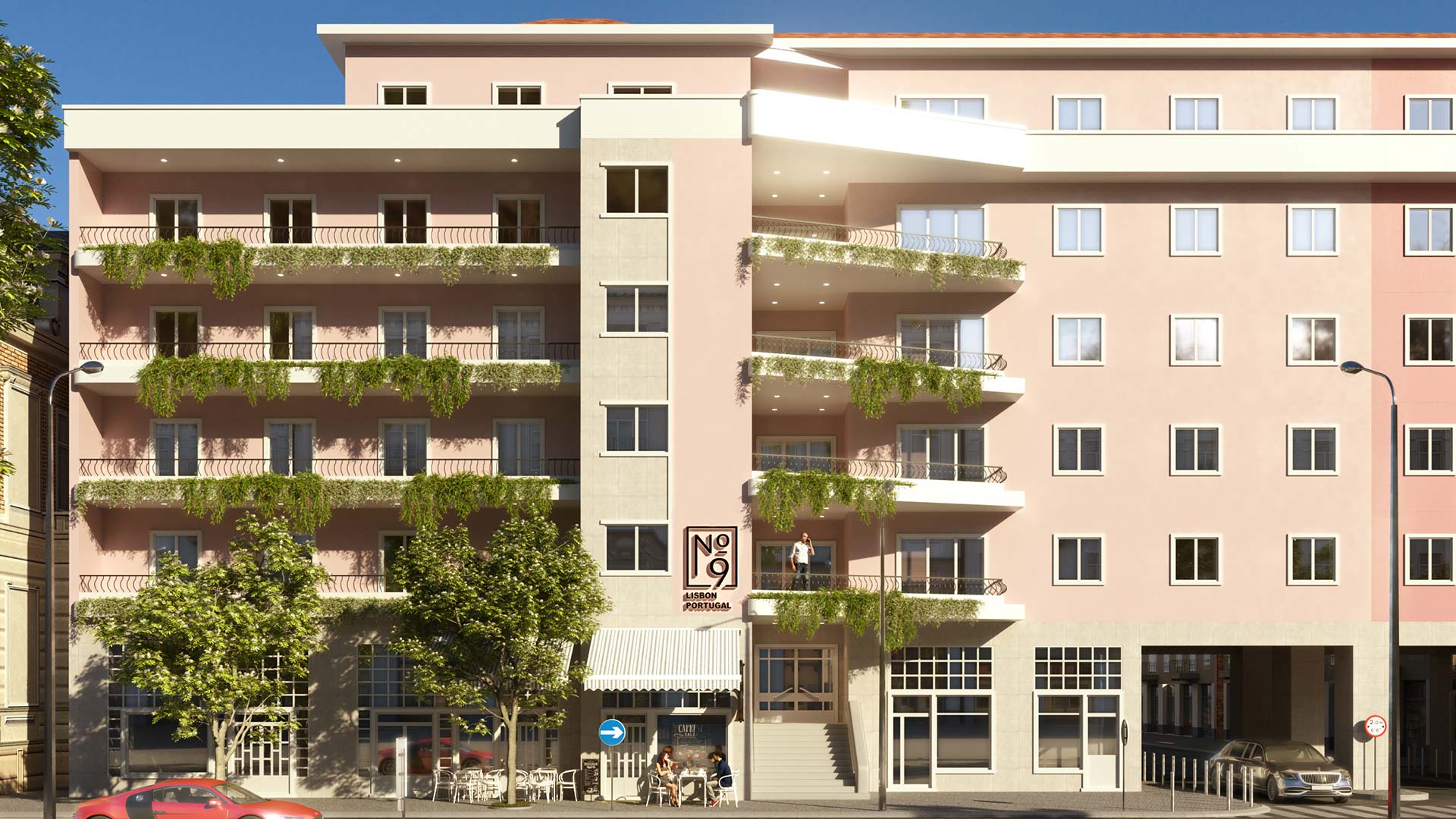 3D image of No.9, Lisbon, Portugal