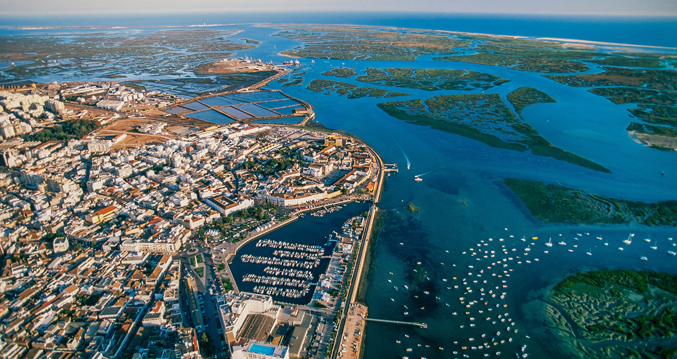Faro, Aerial view